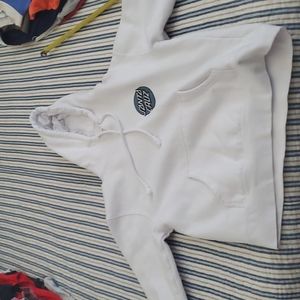 Small white sweat top / hoodie